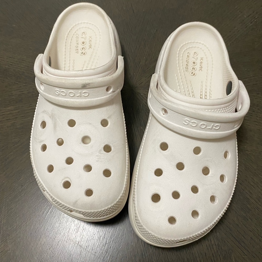 Platform Crocs Womens 7